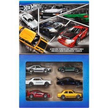 Hot Wheels Silver Series Streets of Japan 6-pak